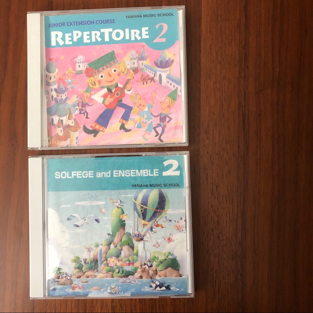 Yamaha Music Jr Extension Repertoire,Solfege 2 Cds